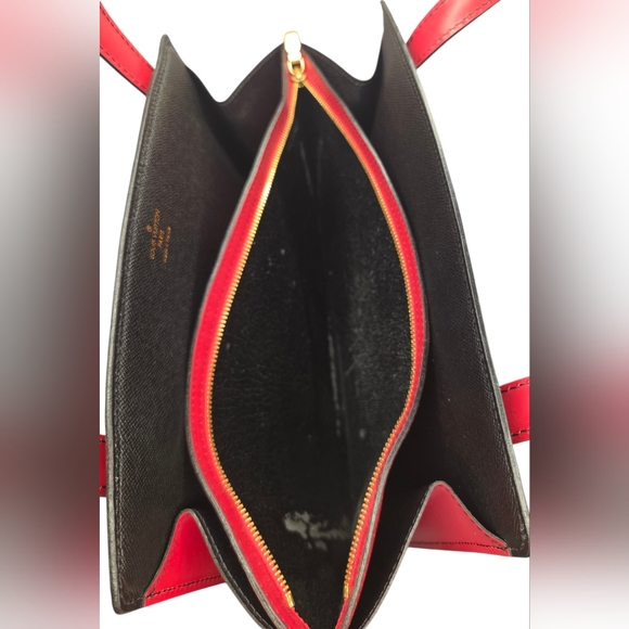 LOUIS VUITTON Epi Bicolor Varenne Hand Bag Black/Red - With COA - Picture 14 of 16